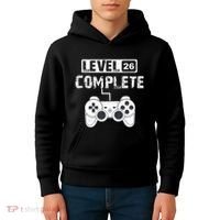 Gifts For 26 Year Wedding Anniversary For Him Her Couples Kids Hoodie thumb 4