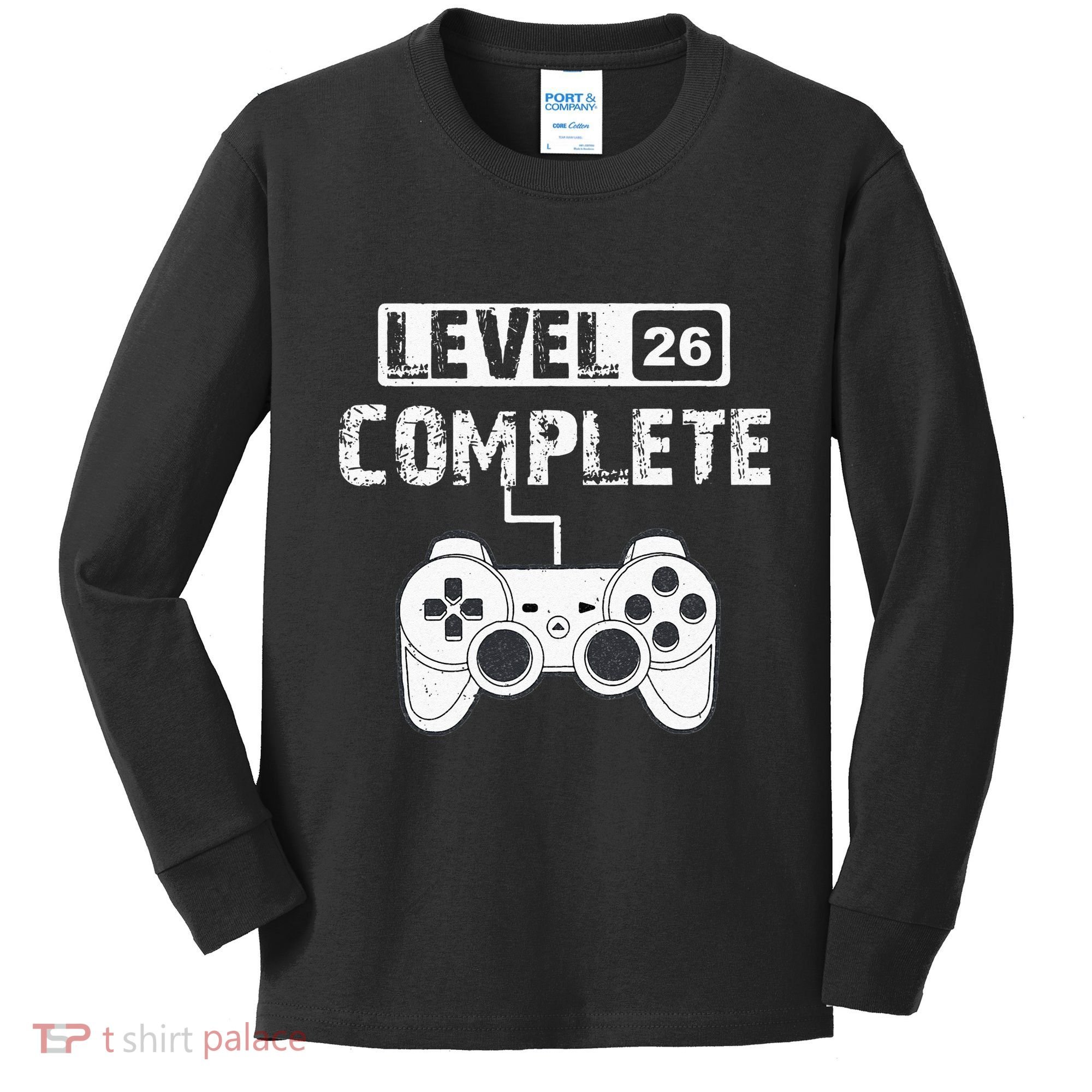 Gifts For 26 Year Wedding Anniversary For Him Her Couples Kids Long Sleeve Shirt