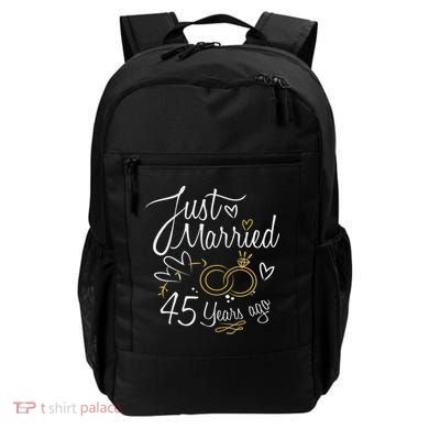 Gift For 45th Wedding Anniversary 45 Year Marriage Backpack