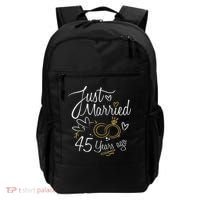 Gift For 45th Wedding Anniversary 45 Year Marriage Backpack thumb 0