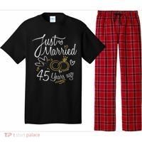 Gift For 45th Wedding Anniversary 45 Year Marriage Pajama Set thumb 0