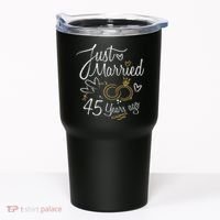 Gift For 45th Wedding Anniversary 45 Year Marriage Tumbler thumb 0