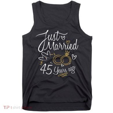 Gift For 45th Wedding Anniversary 45 Year Marriage Tank Top