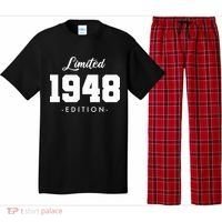 Gift for 75 Year Old 1948 Limited Edition 75th Birthday Pajama Set thumb 0