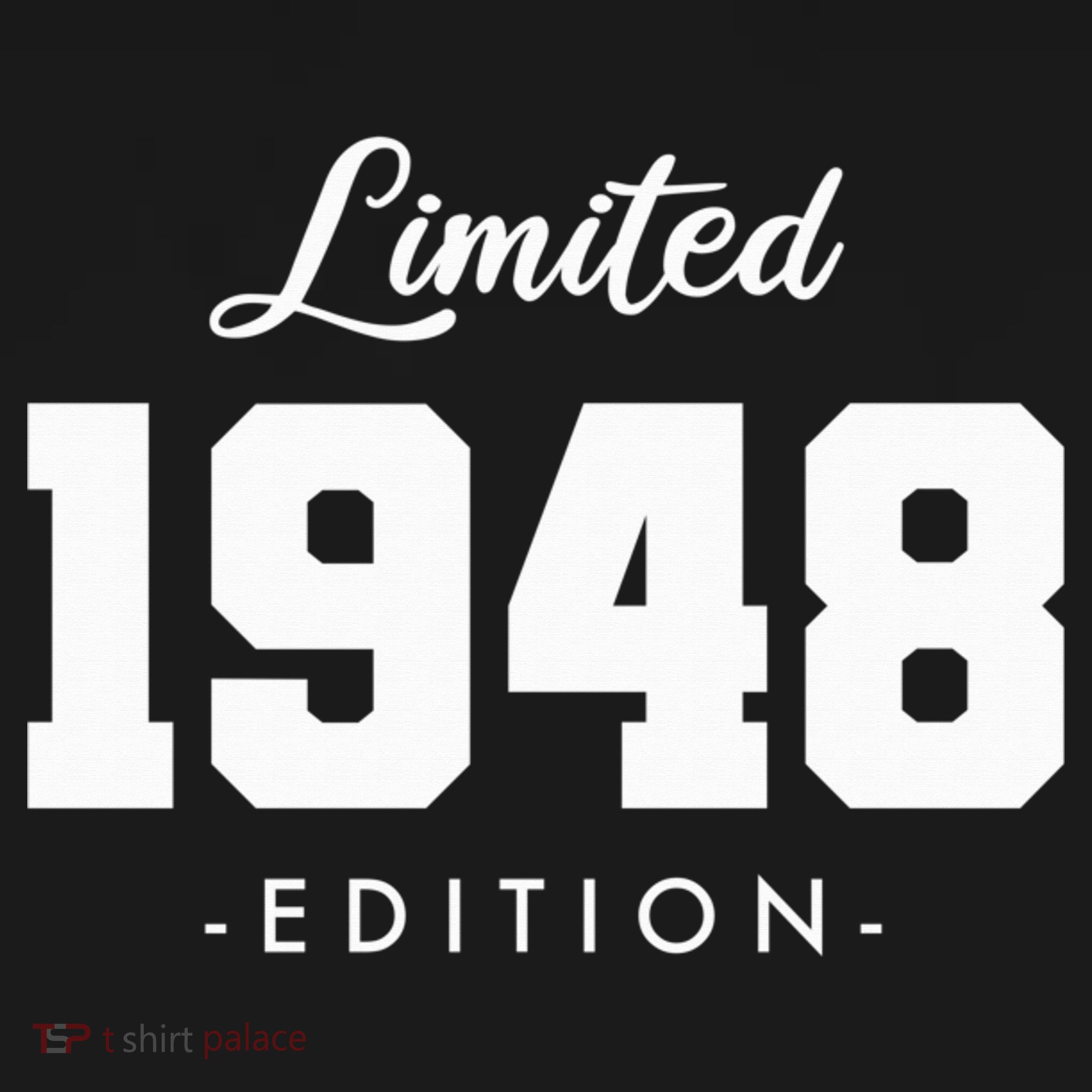 Gift for 75 Year Old 1948 Limited Edition 75th Birthday Mousepad