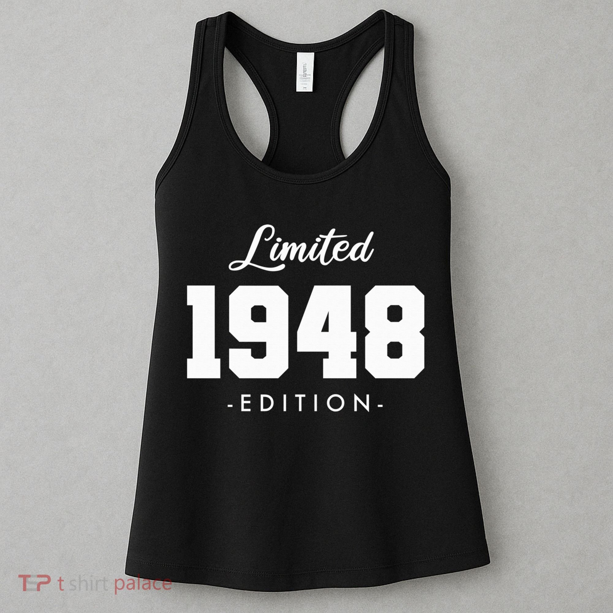 Gift for 75 Year Old 1948 Limited Edition 75th Birthday Women's Tank Top