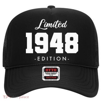 Gift for 75 Year Old 1948 Limited Edition 75th Birthday Hat