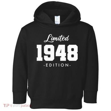 Gift for 75 Year Old 1948 Limited Edition 75th Birthday Toddler Hoodie