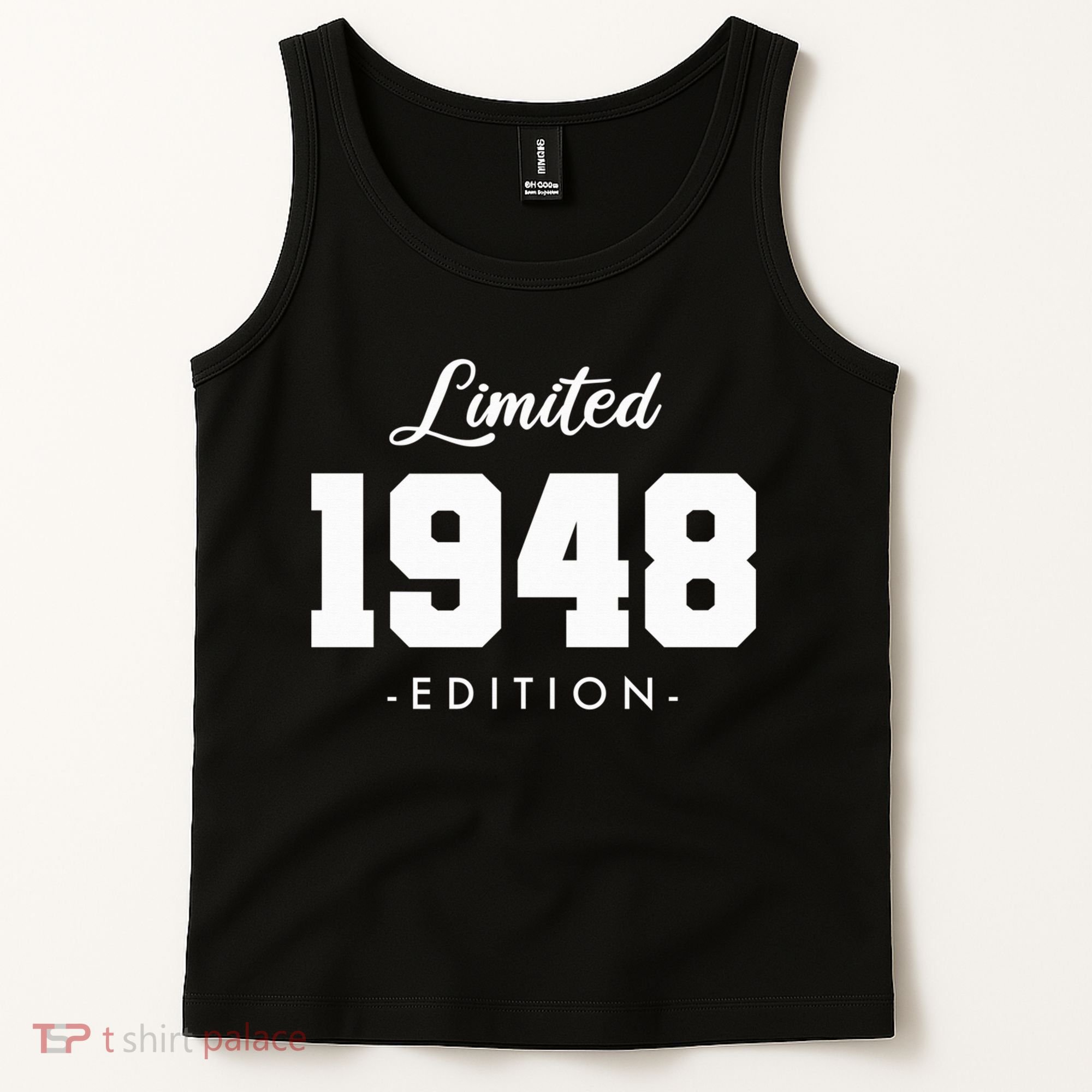 Gift for 75 Year Old 1948 Limited Edition 75th Birthday Tank Top