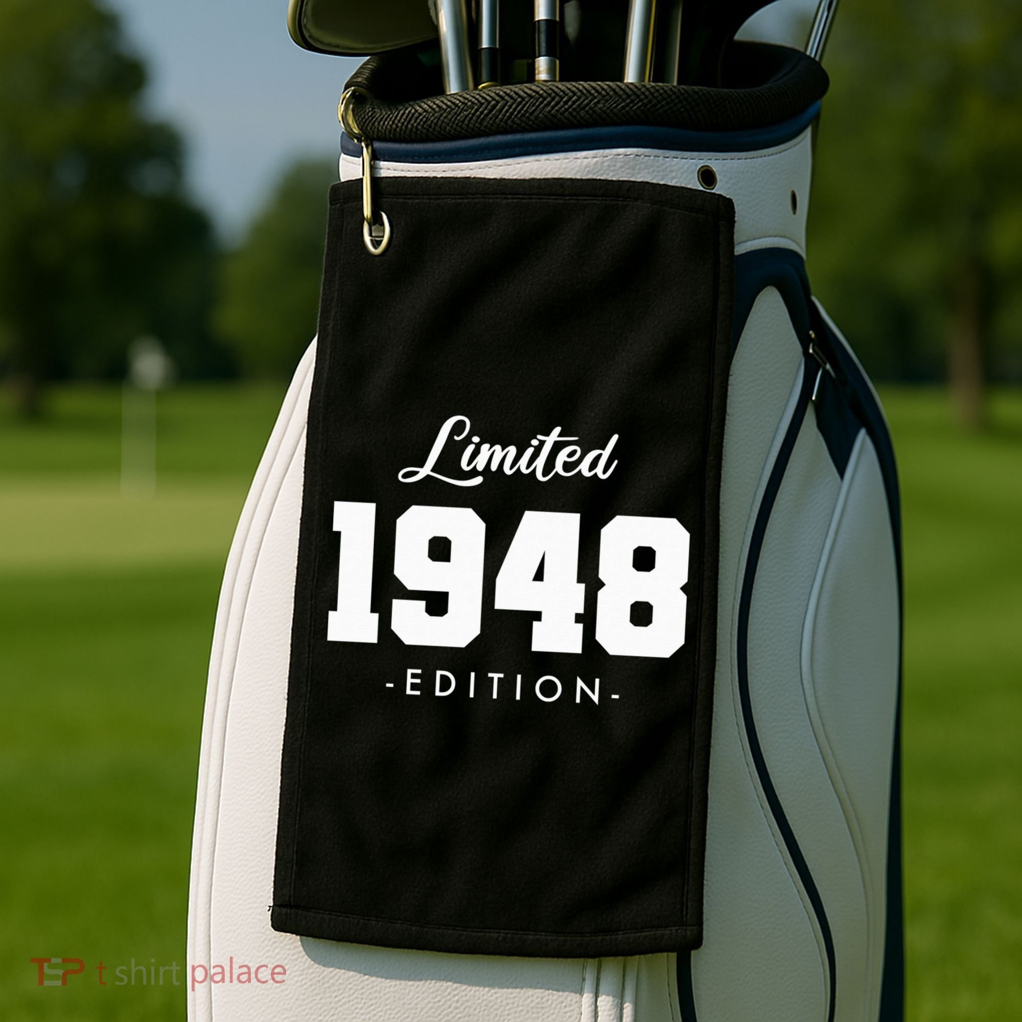 Gift for 75 Year Old 1948 Limited Edition 75th Birthday Golf Towel