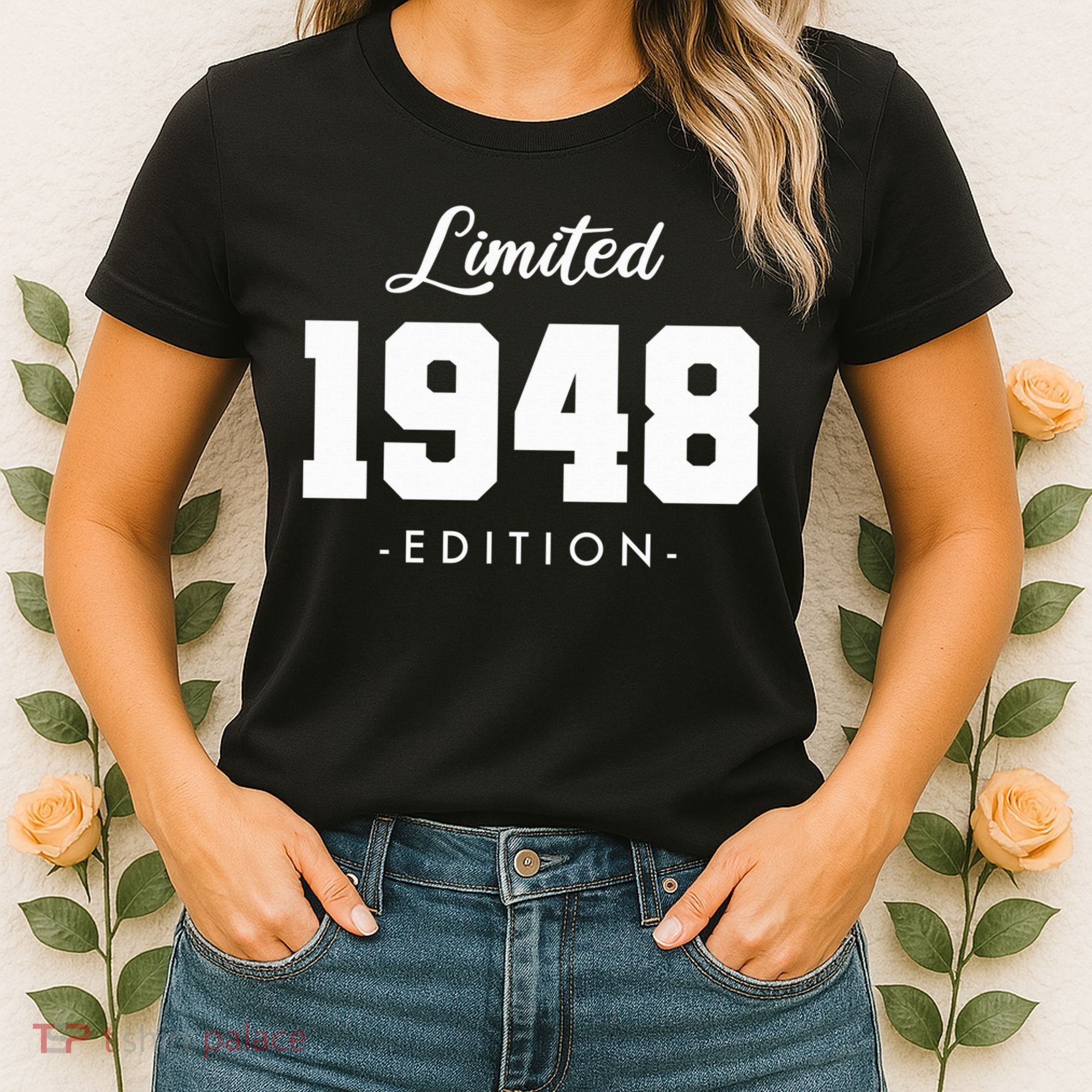 Gift for 75 Year Old 1948 Limited Edition 75th Birthday Women's T-Shirt