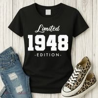 Gift for 75 Year Old 1948 Limited Edition 75th Birthday Women's T-Shirt thumb 3