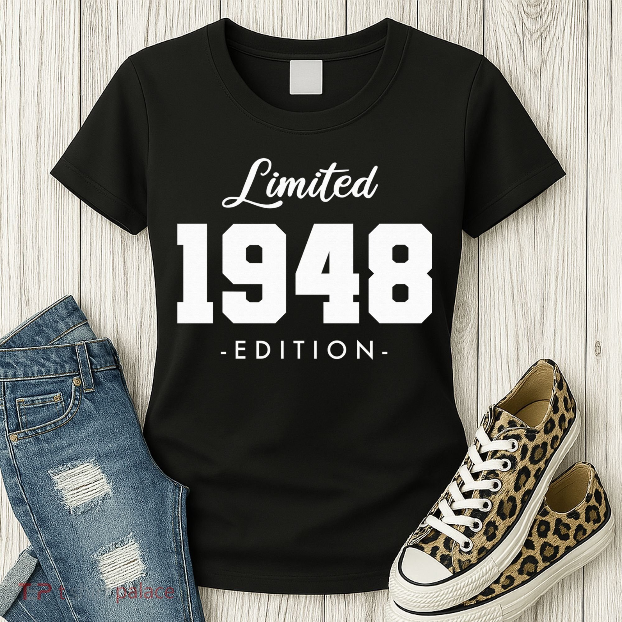 Gift for 75 Year Old 1948 Limited Edition 75th Birthday Women's T-Shirt