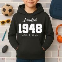 Gift for 75 Year Old 1948 Limited Edition 75th Birthday Kids Hoodie thumb 2