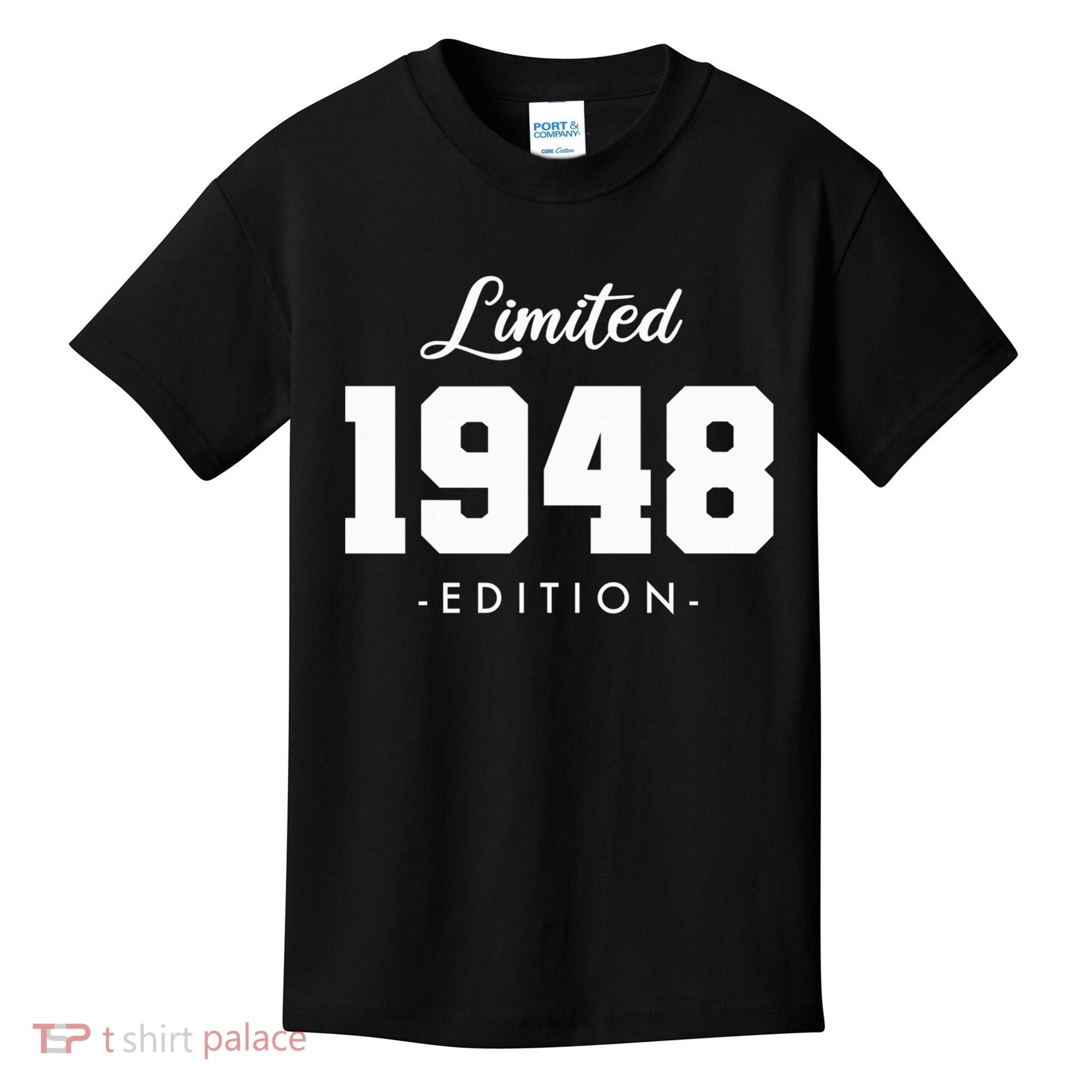 Gift for 75 Year Old 1948 Limited Edition 75th Birthday Kids T-Shirt