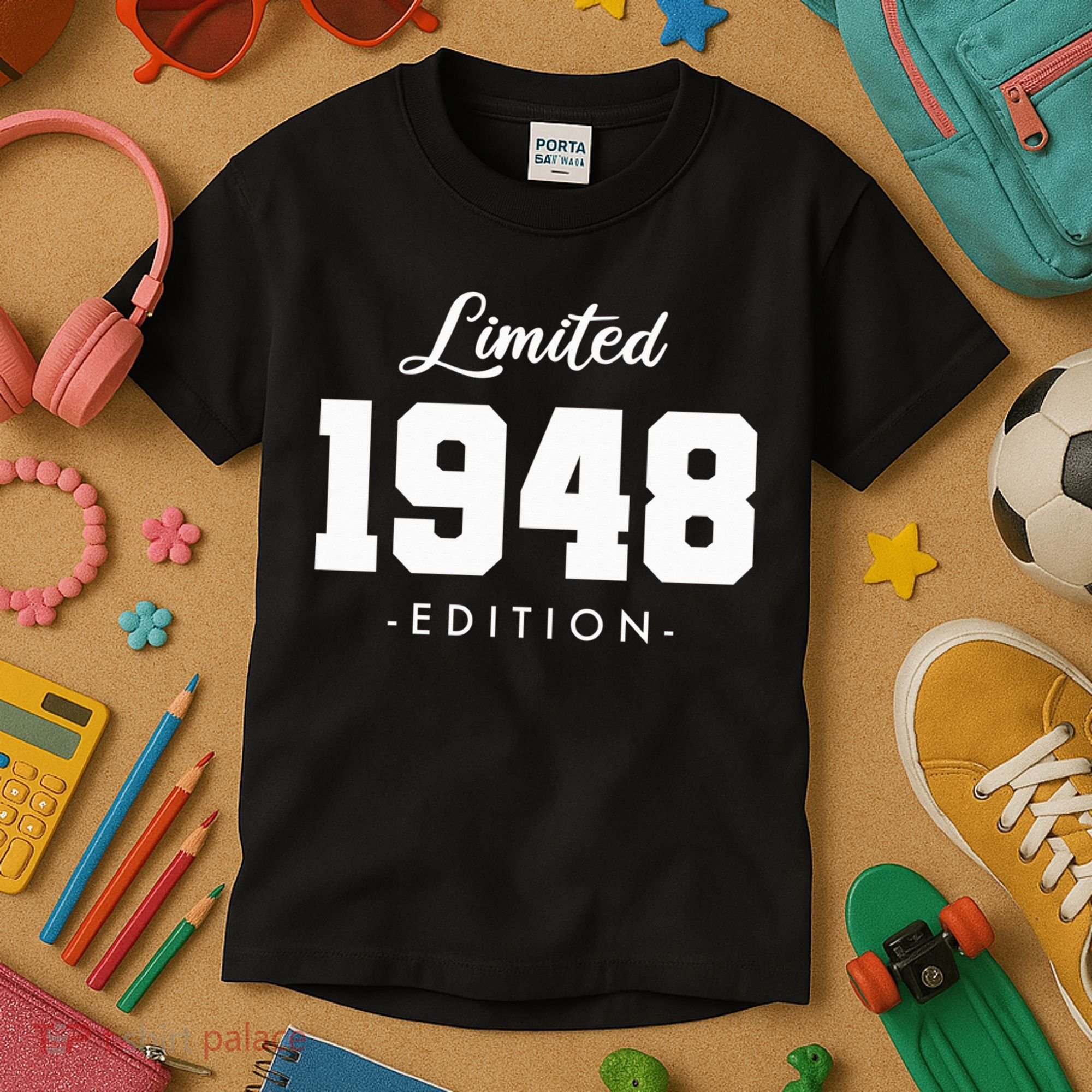 Gift for 75 Year Old 1948 Limited Edition 75th Birthday Kids T-Shirt