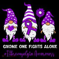 Gnome Fibromyalgia Awareness Fibro Ribbon Purple Support Coffee Mug thumb 5