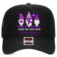 Gnome Fibromyalgia Awareness Fibro Ribbon Purple Support Hat thumb 0