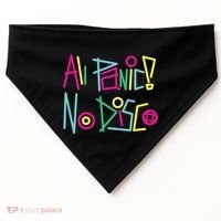 Got Funny All Panic No Disco USA-Made Doggie Bandana thumb 0