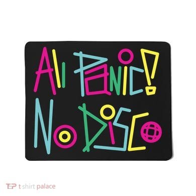 Got Funny All Panic No Disco Mousepad