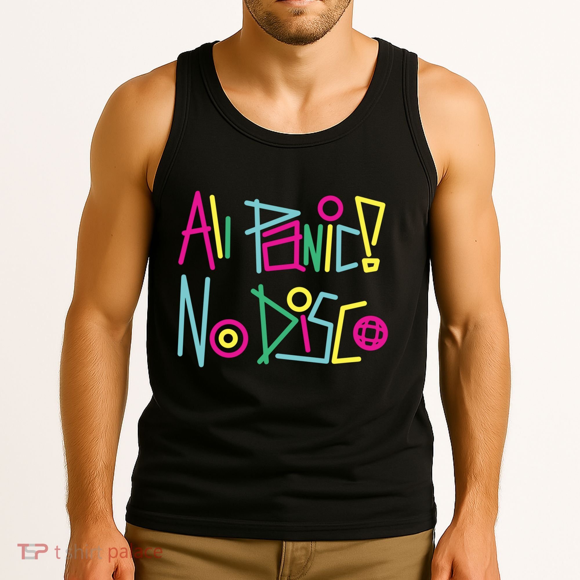 Got Funny All Panic No Disco Tank Top