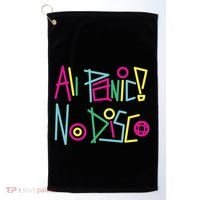 Got Funny All Panic No Disco Golf Towel thumb 0