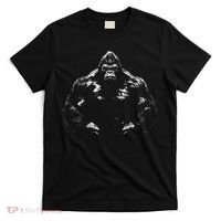 Gorilla Face Angry Growling Scary Silverback Gorilla T-Shirt thumb 0