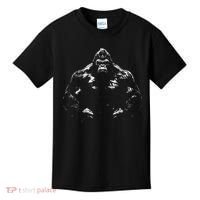 Gorilla Face Angry Growling Scary Silverback Gorilla Kids T-Shirt thumb 0