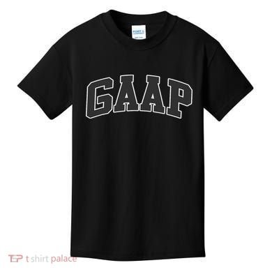 Gaap Funny Accountant For Cpa Gift Kids T-Shirt