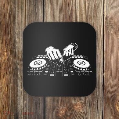 Gift For A Dj And Disc Jockey Coaster