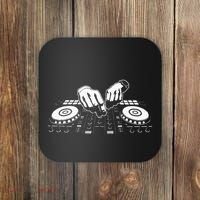 Gift For A Dj And Disc Jockey Coaster thumb 0