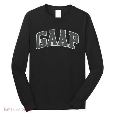 GAAP Funny Accountant T For CPA Gift Long Sleeve Shirt