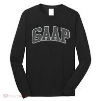 GAAP Funny Accountant T For CPA Gift Long Sleeve Shirt thumb 0
