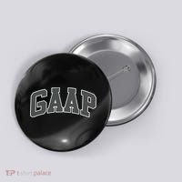 GAAP Funny Accountant T For CPA Gift Button thumb 0