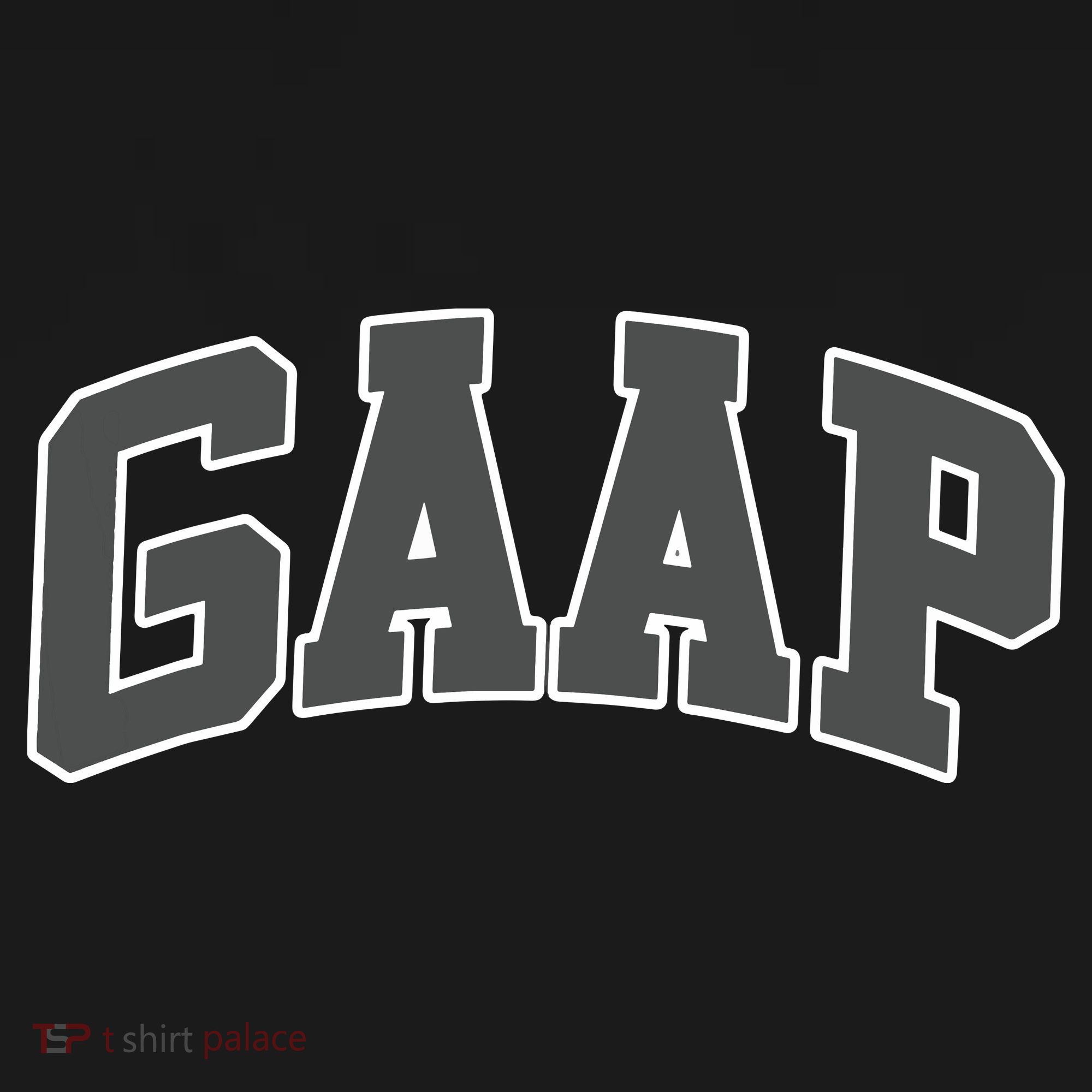 GAAP Funny Accountant T For CPA Gift Polo