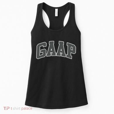 GAAP Funny Accountant T For CPA Gift Women's Tank Top