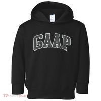 GAAP Funny Accountant T For CPA Gift Toddler Hoodie thumb 0
