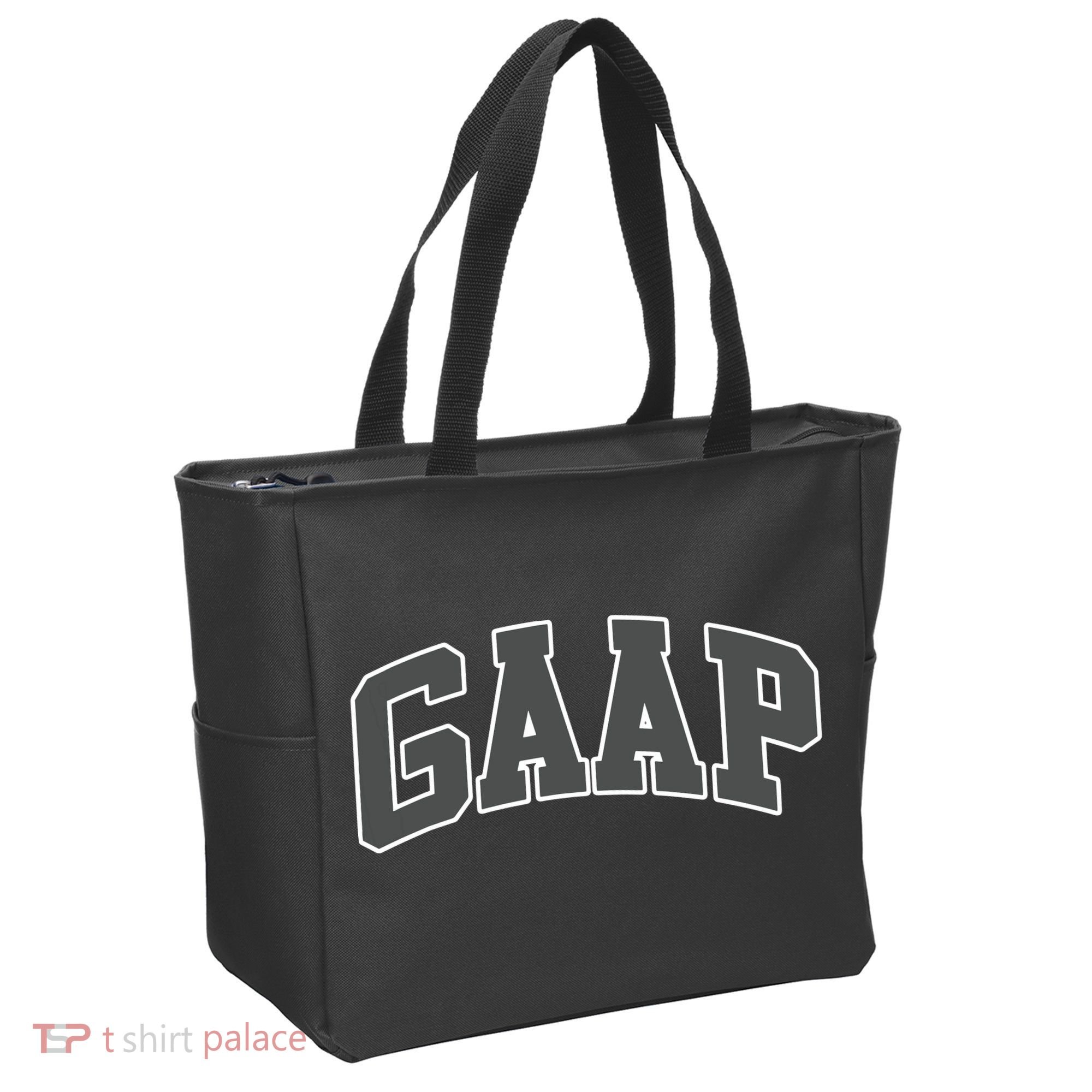 GAAP Funny Accountant T For CPA Gift Tote Bag