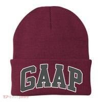GAAP Funny Accountant T For CPA Gift Beanie thumb 0