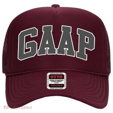 GAAP Funny Accountant T For CPA Gift Hat