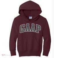 GAAP Funny Accountant T For CPA Gift Kids Hoodie thumb 0