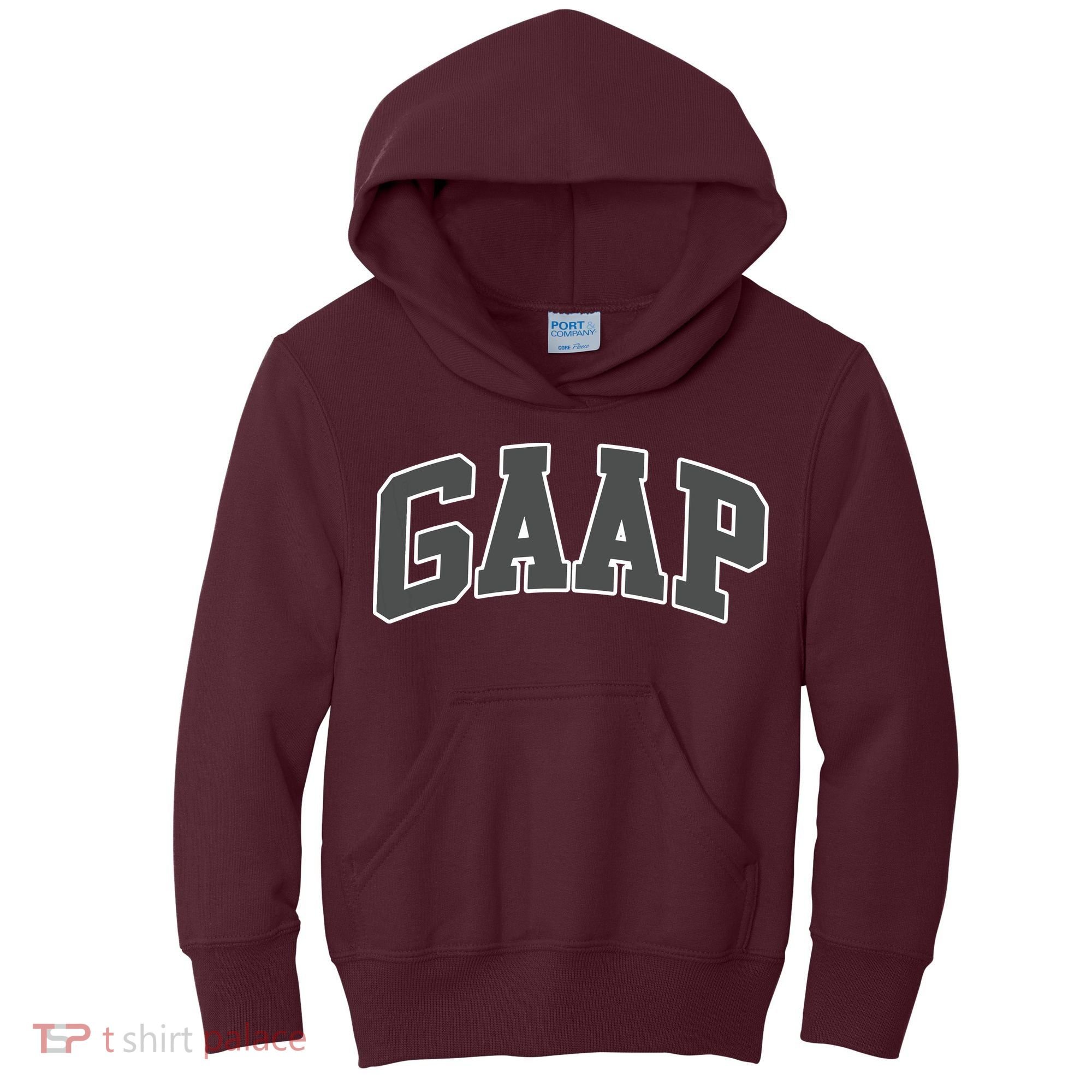 GAAP Funny Accountant T For CPA Gift Kids Hoodie
