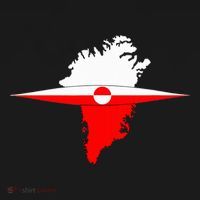 Greenland Flag And Kayak Qujaq Women's Hoodie thumb 2