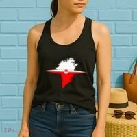 Greenland Flag And Kayak Qujaq Women's Tank Top thumb 2