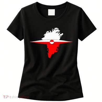 Greenland Flag And Kayak Qujaq Women's T-Shirt