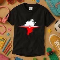 Greenland Flag And Kayak Qujaq Kids T-Shirt thumb 3