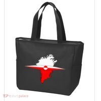 Greenland Flag And Kayak Qujaq Tote Bag thumb 3