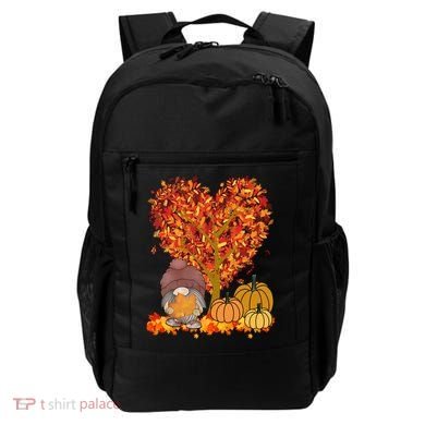 Gnome Fall Autumn Heart Cute Backpack