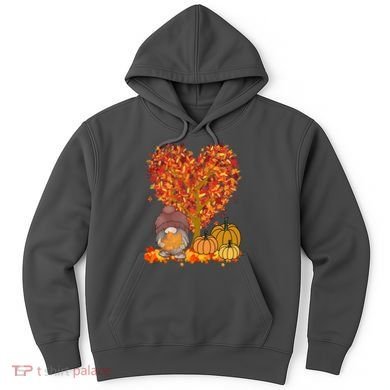 Gnome Fall Autumn Heart Cute Hoodie