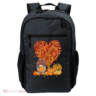 Gnome Fall Autumn Heart Cute Backpack